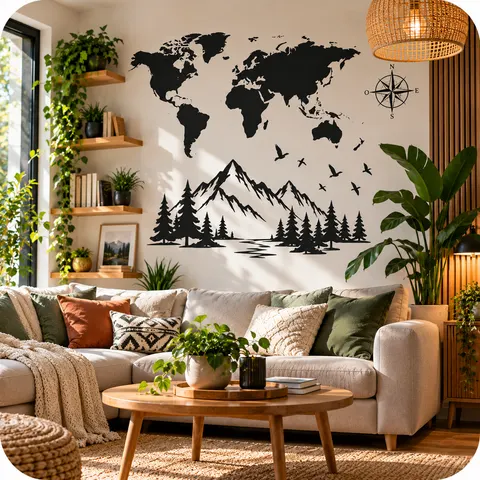 Stickers muraux pour la décoration intérieure