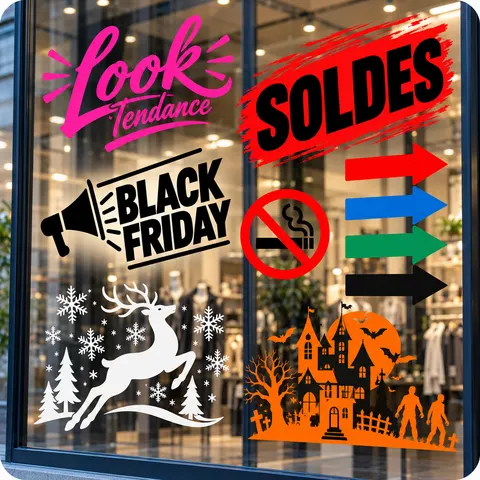 Stickers professionnels pour commerces et entreprises