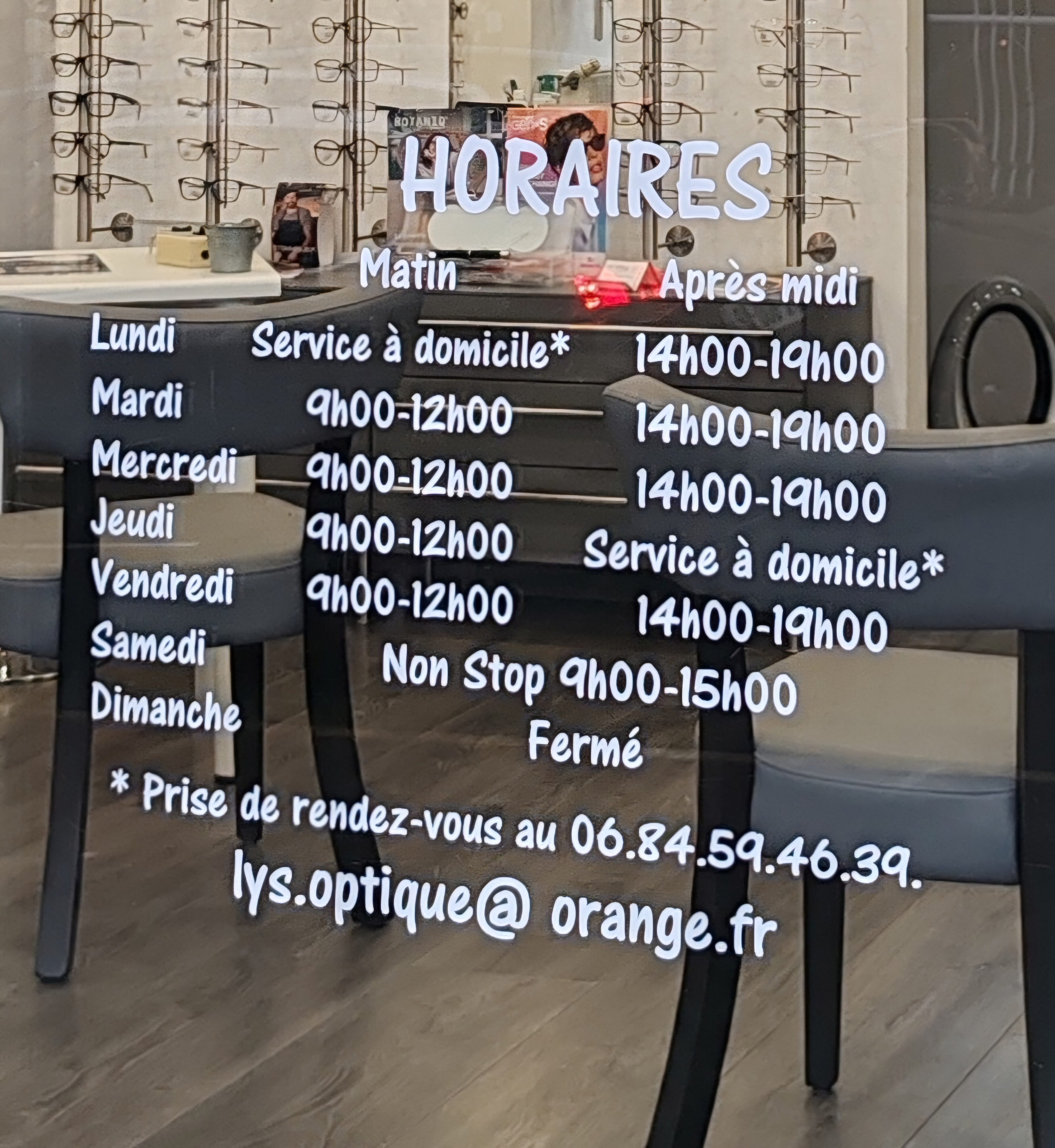 stickers horaires ouverture 