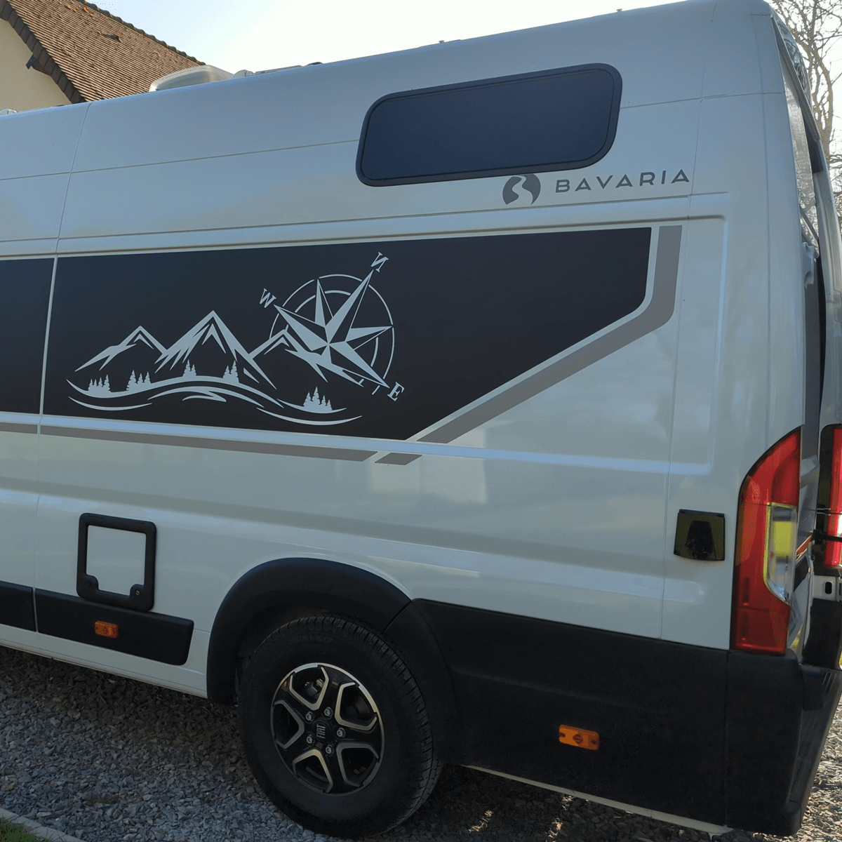 Stickers camping car 