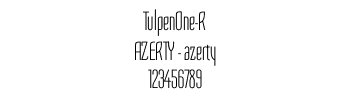 Lettrage TulpenOne-R