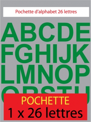 Lot De 126 Autocollants Lettres Et Chiffres - 10 Feuilles Vertes, Neuf UXCELL
