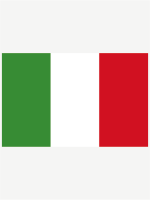 Autocollant drapeau de l'Italie - image 0