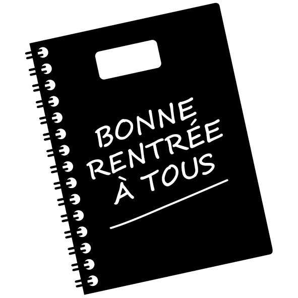 Sticker bonne rentrée