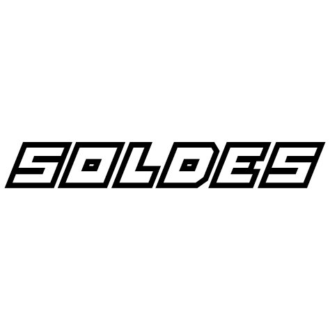 Écriture SOLDES horizontal