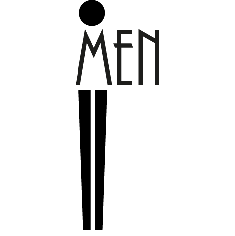 Sticker Pictogramme Men