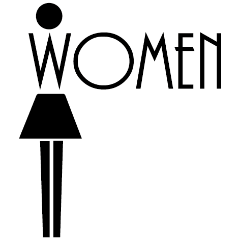 Sticker Pictogramme Women