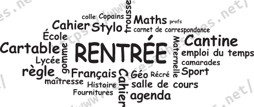 Sticker rentrée