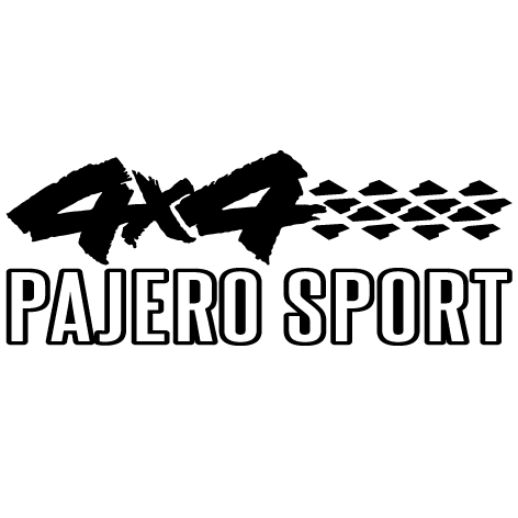 Sticker 4x4 Pajero