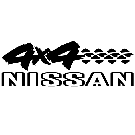 Sticker 4x4 Nissan