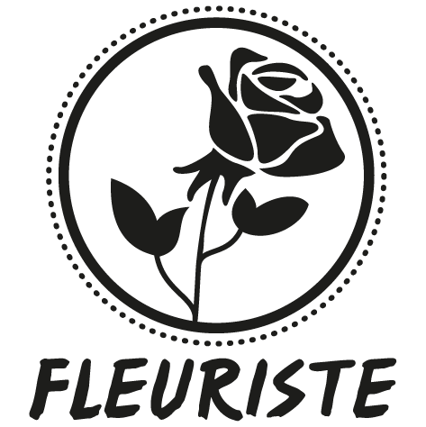 Sticker fleuriste model 04