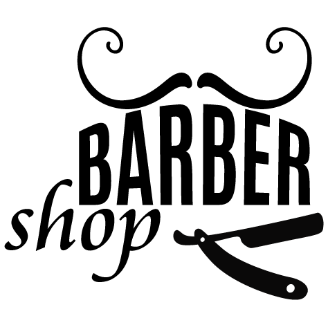 Sticker barbier rasoir