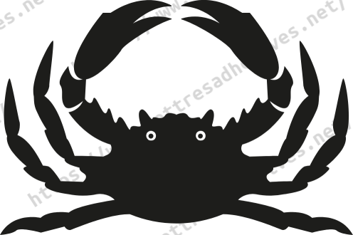 Sticker crabe