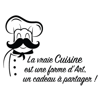 Sticker dicton cuisine