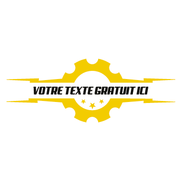 Sticker pour garage