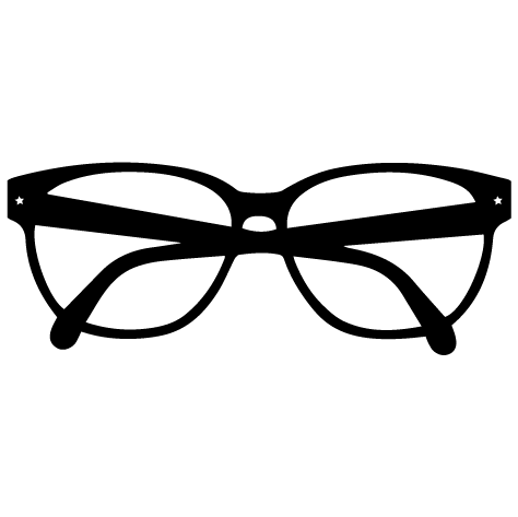 Sticker monture de lunettes
