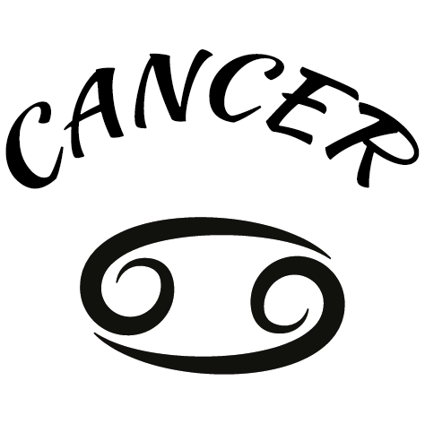 Sticker zodiaque cancer AST10