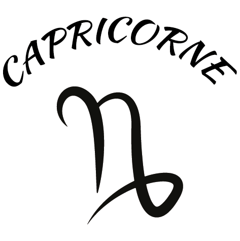 Sticker zodiaque capricorne AST11