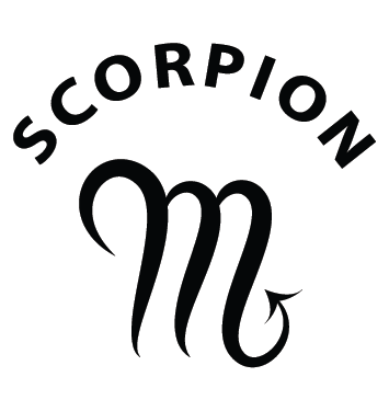 Sticker zodiaque scorpion AST16