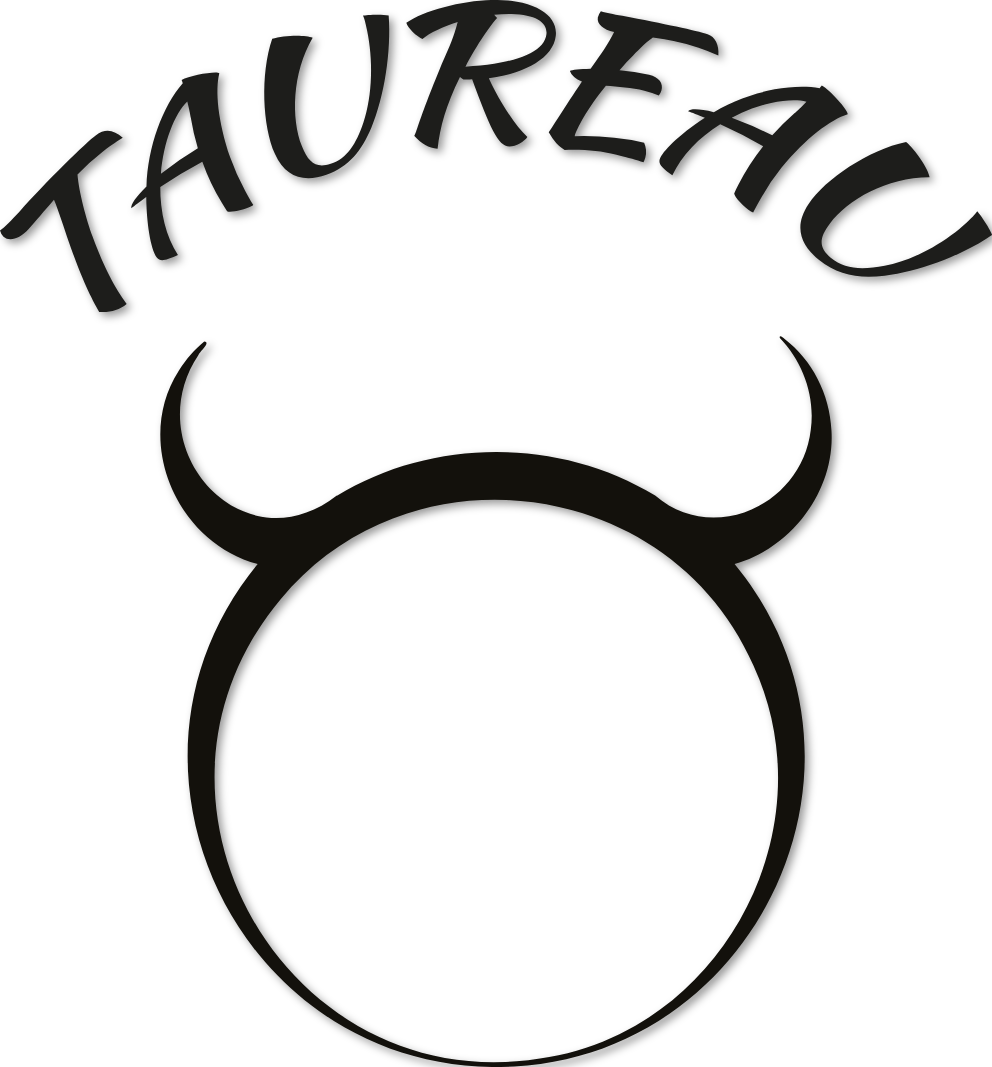 Sticker zodiaque taureau