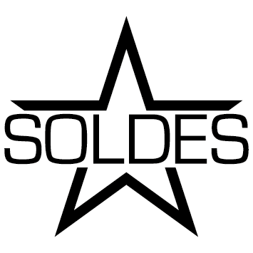 Sticker étoile soldes