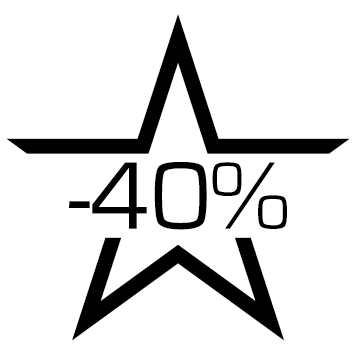 Sticker soldes : 40%