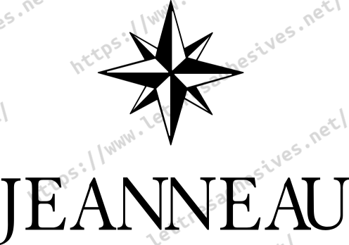 Écriture logo Jeanneau