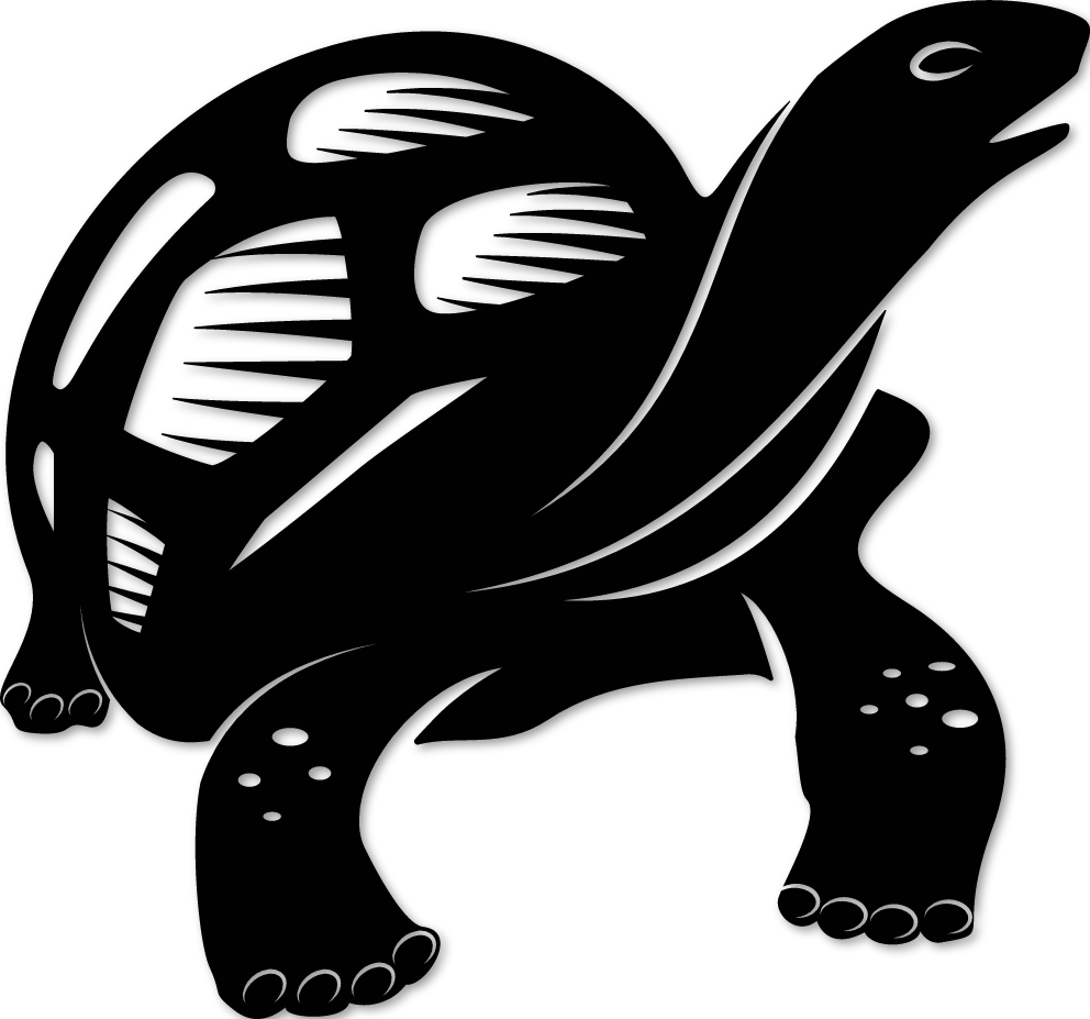 Stickers tortue géante