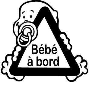 Sticker Bébé à Bord