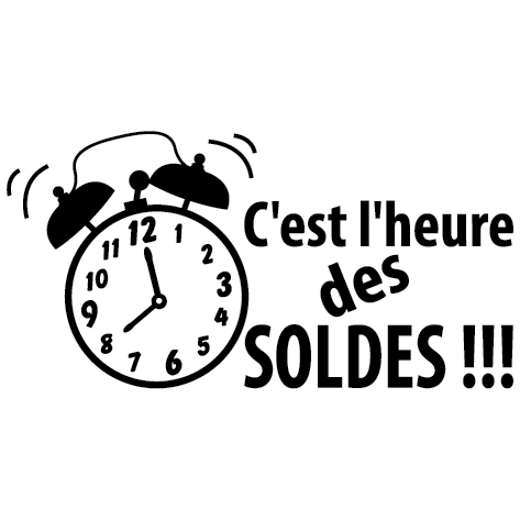 C'est l'heure des soldes