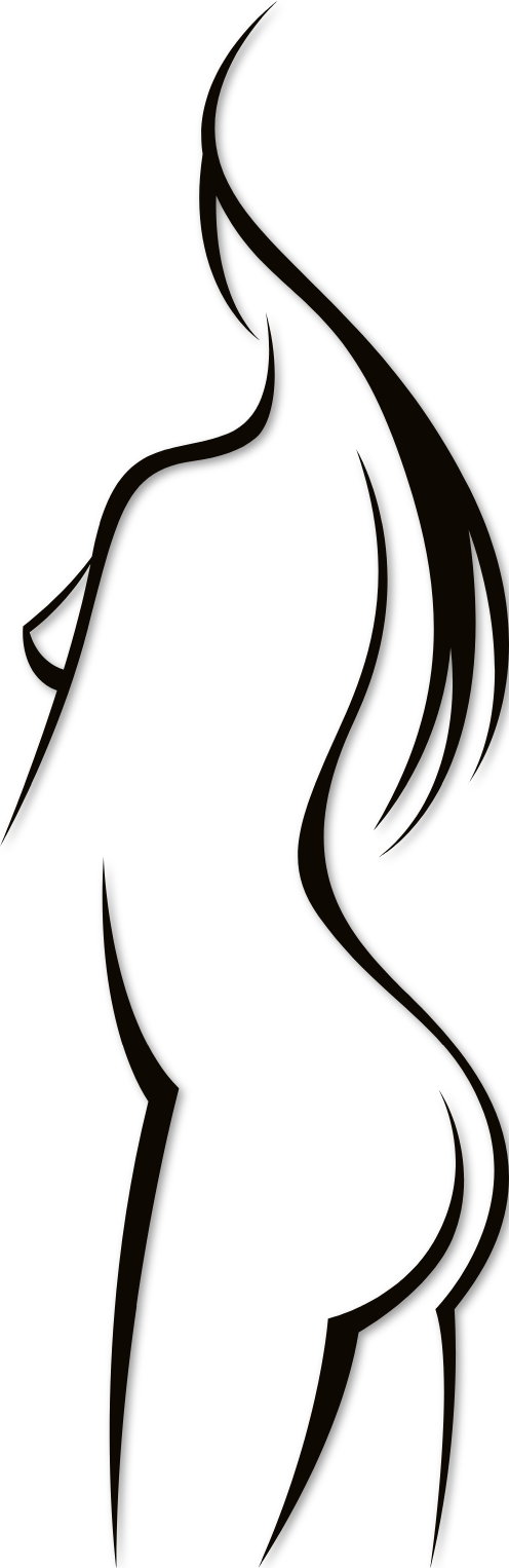 Corps buste femme nue