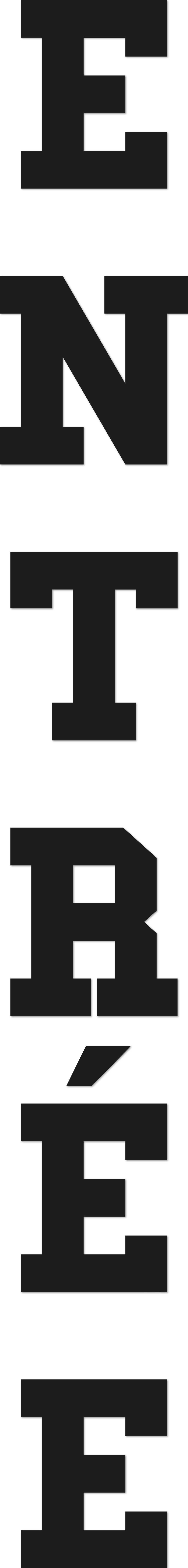 ENTRÉE police College Bold