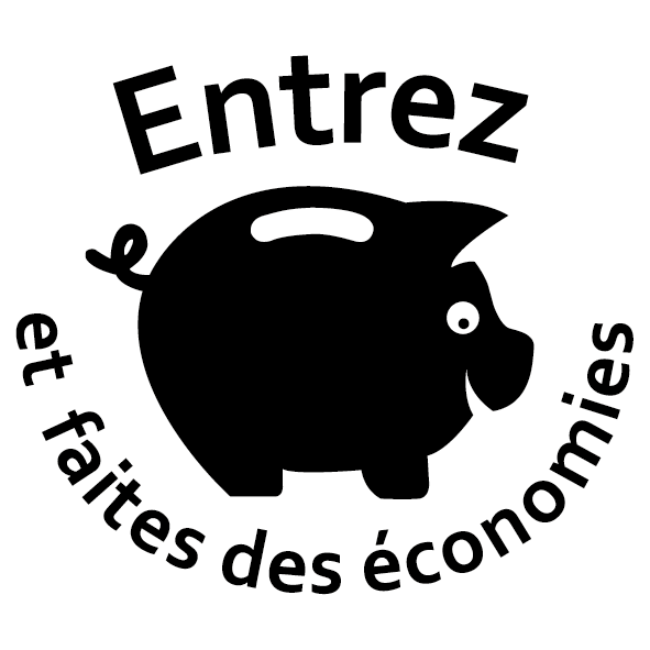 Sticker entrez et faites des économies