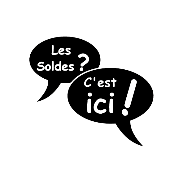 Sticker les Soldes c'est ici