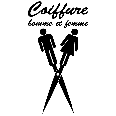 Ciseaux coiffure homme et femme