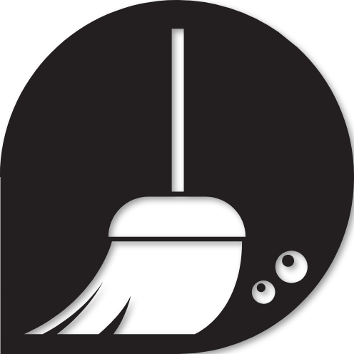 Logo balai de nettoyage