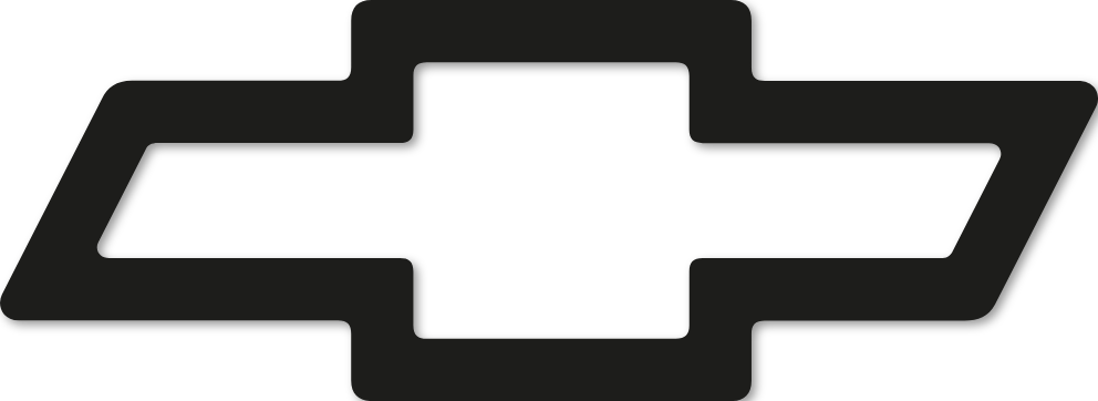 Logo Chevrolet vide