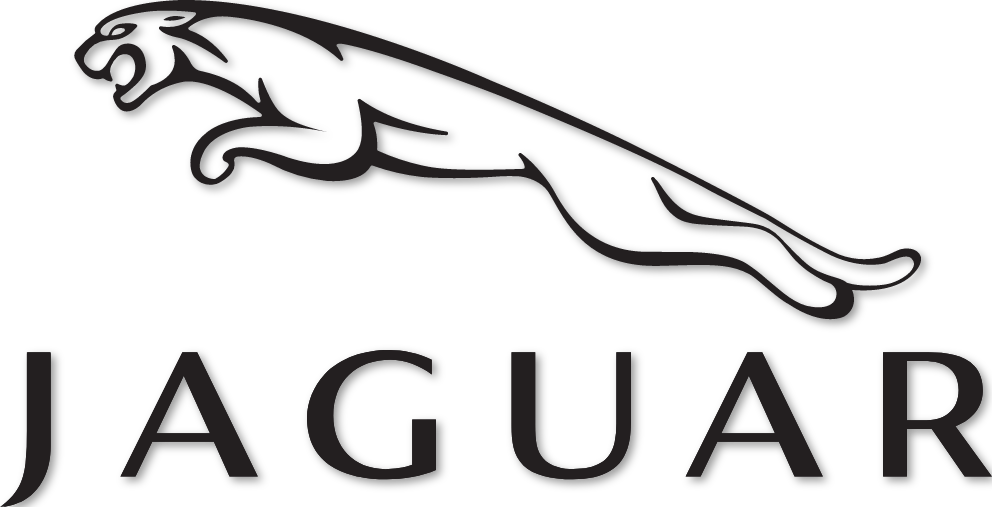 Logo Jaguar avec écriture