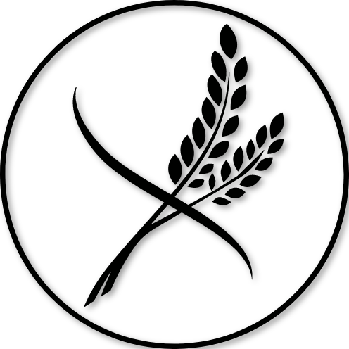 Logo épi de blé barré