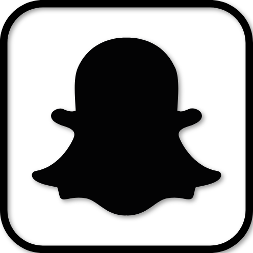 logo snapchat avec contour