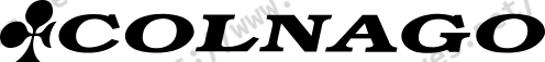 Logo vélo Colnago