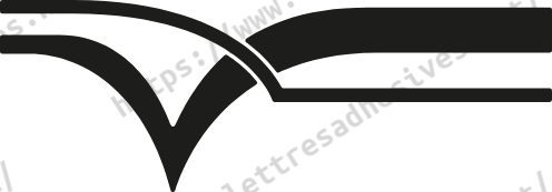 Motif autocollant latéral SCCM35