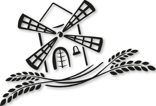 Moulin à vent épis de blé