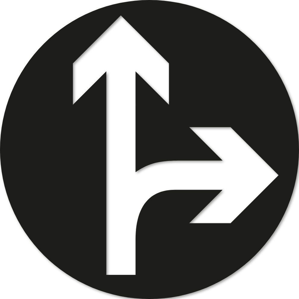 Panneau intersection à droite