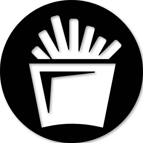 Picto barquette de frites