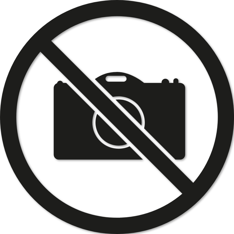 Pictogramme interdit aux photos