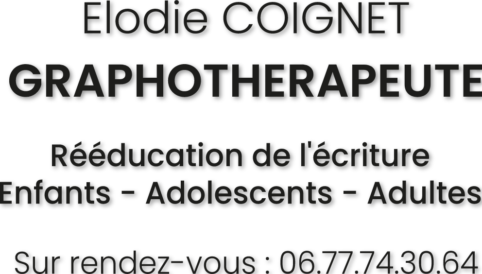 Plaquette texte multiligne - Elo