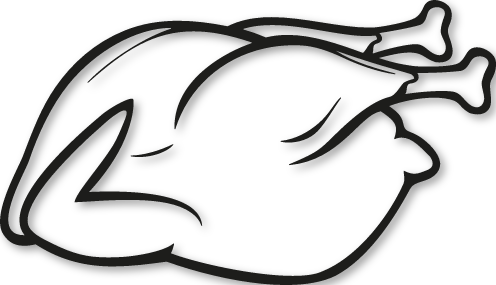 Poulet prêt à cuire