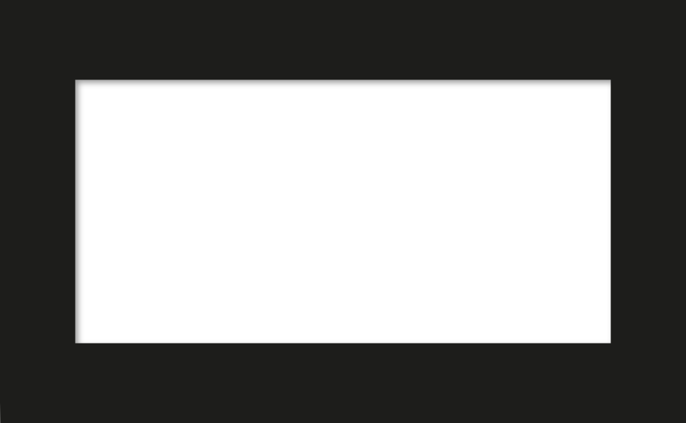 Rectangle 10x18cm trait 2 cm