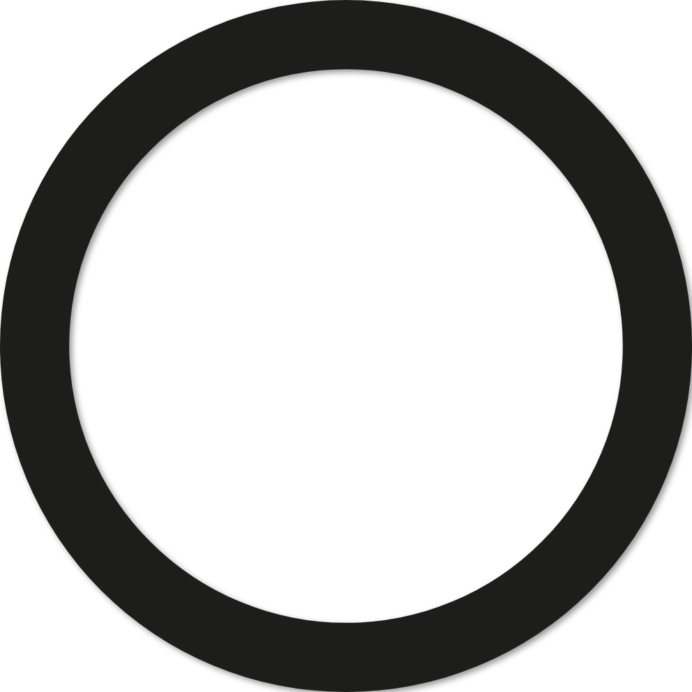 Diamètre 10 cm trait 1 cm